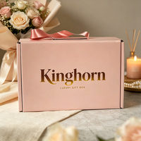 Boîte cadeau de luxe personnalisée avec poignée et ruban, en carton, pour l'emballage de vêtements et de textiles, destinée aux entreprises et à la vente au détail