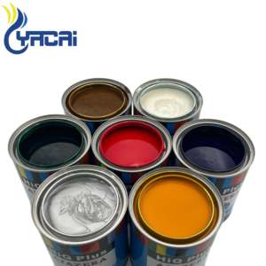 طلاء سيارات أكريليك عالي الجودة بلون أصفر-أخضر 1K من المصنع مباشرة، طلاء سائل للسيارات رائج البيع بسعر منخفض - Product Image 5