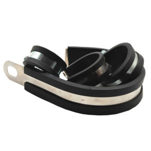 Thép không gỉ P kẹp với EPDM cao su M8 + M10 Nut Metric & inch Hanger Hose kẹp - Product Image 2