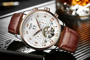 <span class=keywords><strong>Montre</strong></span> automatique de luxe <span class=keywords><strong>Kinyued</strong></span> J012 avec tourbillon pour homme, <span class=keywords><strong>montre</strong></span> mécanique d'usine, <span class=keywords><strong>montre</strong></span>-bracelet pour homme - Product Image 5
