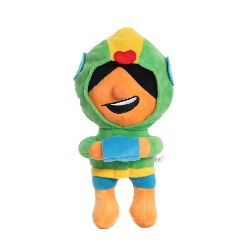 Nieuwe Aankomst 25Cm Kids Cadeau Schattig De Wilde Groene Hoed Man Knuffel Knuffel Cartoon De Wilde Kraai Cactus Broer In Blauwe Pluche Pop