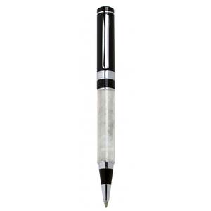 Customizable Marble <b>White</b> Metal Ballpoint <b>Pen</b> 0.5mm/1.0mm Writing Width Novelty Body Type for Gift Promotion - Product Image 2
