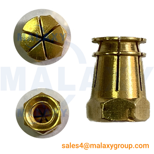 Mal Wax Fastener Nhà cung cấp m4/M6 nhúng mở rộng Nut ODM/OEM Dịch vụ Brass khớp nối rãnh mở rộng Brass <span class=keywords><strong>Hex</strong></span> <span class=keywords><strong>Nuts</strong></span> - Product Image 2