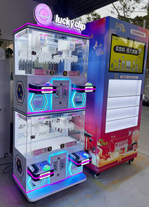 Machine à pinces à prix pour 4 joueurs, 2 niveaux, à monnayeur, pour centres commerciaux et salles d'arcade, en métal, garantie 1 an - Product Image 4