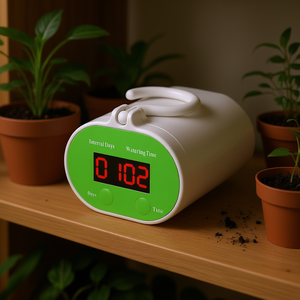 Temporizador de Riego Automático para Jardín CJYL, Programable, Funciona con Batería, Sistema de Riego para Plantas de Interior y Exterior, 12 Plantas - Product Image 2