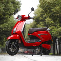 Moped électrique rétro 72V, couleur personnalisable, batterie amovible, capacité de charge 200 kg, conduite sécurisée pour les jeunes européens