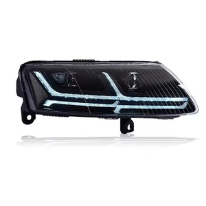 Accessori Auto: Fari Anteriori con Indicatori di Direzione per Audi <span class=keywords><strong>A6</strong></span> 05-12, Gruppo Ottico Modificato Nuovo Design, Fari Abbaglianti e Anabbaglianti, Vendita Calda - Product Image 4