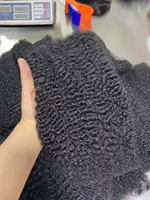 Cheveux afro crépus avec boucles en vrac pour tressage vente en gros cheveux humains brésiliens afro crépus en vrac dread locs extensions de cheveux vierges Remy
