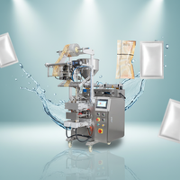 Automatische PLC vloeistofvulmachine voor plastic zakken, pouch verpakkingen, gear core, honing, shampoo, melk, crème, olie, sap en andere producten