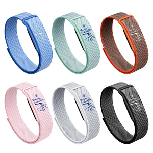 สายนาฬิกาแบบถักไนลอนพิมพ์ลาย UV ระบายอากาศได้ดี พร้อมแถบตีนตุ๊กแก สำหรับ Google Fitbit Air ขายส่ง - Product Image 1