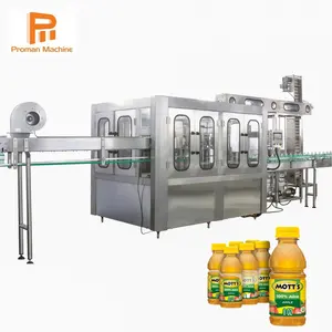 Juice Tea & Milk Filling Machine Bottle Filling And Capping Juice Production Whole Line Manufacturer In China