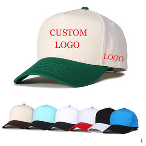 Wholesale 5 Panel <strong>Custom</strong> Unisex Sports Baseball <strong>Cap</strong> 3D Embroidery Puff Logo Structured Adjustable 100% Polyester Common Fabric - Product Image 1