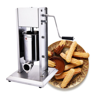 Machine à churros personnalisable avec friteuse et remplisseur de churros avec armoire, machine à garnir les churros 5L, remplisseur de confiture - Product Image 1