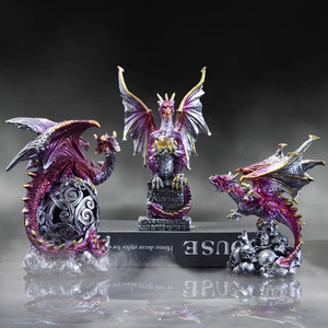 Ornamento in Resina a Forma di Uovo di Drago per Halloween, Decorazione da Scrivania Ispirata a <span class=keywords><strong>Game</strong></span> <span class=keywords><strong>of</strong></span> <span class=keywords><strong>Thrones</strong></span> - Product Image 3