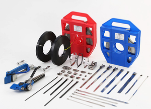 304 316<span class=keywords><strong>สาย</strong></span>รัด321ผิว2B บีเอตกแต่ง5/8นิ้ว<span class=keywords><strong>สาย</strong></span>รัดโลหะ Ss201แถบสแตนเลส - Product Image 5