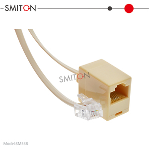 Câble adaptateur <span class=keywords><strong>RJ11</strong></span> 6P4C mâle vers <span class=keywords><strong>RJ45</strong></span> 8P4C femelle, câble de conversion - Product Image 2