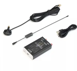 100 KHz-1.7 GHz 全波段 UV HF RTL-SDR USB 调谐器接收器 R820T + 8232U 火腿收音机