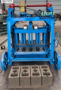WJ 4-45 idraulico Mobile mattone che fa macchina-portatile blocco di cemento produttore con alta efficienza - Product Image 5
