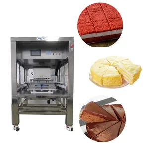 2023 Schlussverkauf automatische Ultraschall-Kuchenschnittmaschine Hersteller Frozen Mousses Kuchenhäcksler