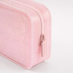 <span class=keywords><strong>Sac</strong></span> de toilette pour femme en vinyle gaufré avec logo, réutilisable et écologique, <span class=keywords><strong>sac</strong></span> de maquillage de voyage en gelée - Product Image 6
