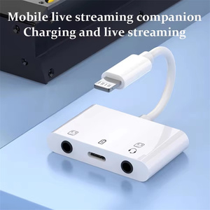 <span class=keywords><strong>Adaptateur</strong></span> trois-en-un Type <span class=keywords><strong>C</strong></span> vers prise 3.5 Mm <span class=keywords><strong>C</strong></span>âble audio de réduction de bruit de charge <span class=keywords><strong>Usb</strong></span> <span class=keywords><strong>C</strong></span> pour Samsung Huawei <span class=keywords><strong>Oppo</strong></span> Xiaomi - Product Image 3