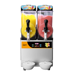 Machine à slush commerciale <span class=keywords><strong>12L</strong></span> (12 litres) avec 3 réservoirs en acier inoxydable, grande capacité, distributeur de boissons glacées, design simple et élégant - Product Image 4