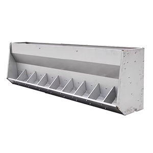 Nuova Mangiatoia Automatica a Doppio Scomparto in Acciaio Inox per Suini e Suinetti, Anti-Sv spreco e <span class=keywords><strong>di</strong></span> Grado Alimentare |   Attrezzatura per Bestiame Durevole Marca ZML - Product Image 6