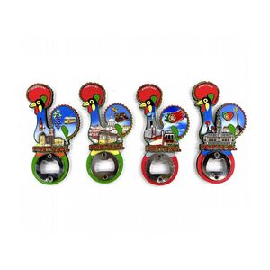 Abridor de Botellas de Resina con Forma de Gallo Personalizado, Imán Decorativo para el Hogar, Accesorios de Bar, Recuerdos de Portugal, Imán para Refrigerador - Product Image 2
