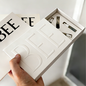 Caja de Embalaje de Lujo con Logotipo en Relieve para Muestras de Perfume, Caja Personalizada con Cajón para Muestras de Fragancia de 2ml/3ml - Product Image 1