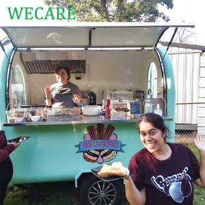 Venta al por mayor quiosco de comida para los negocios-WECARE DE al aire libre vending kiosco de comida rápida carrito de café para negocios