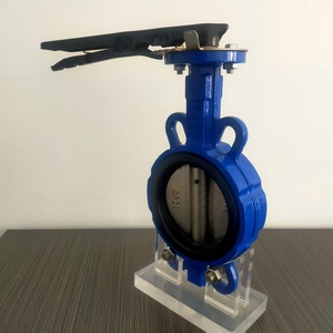 Detong D71X-10/16Q Manual Ductile Iron Handle Clamp <strong>Butterfly</strong> <strong>Valve</strong> Water System Installation DN50-DN200 Normal/Medium - Product Image 2