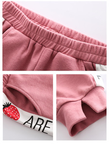 Conjuntos de Ropa de Moda Coreana para Niñas, Pantalones con Leggings Rosas, Venta al Por Mayor - Product Image 6
