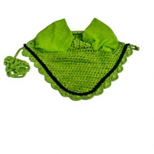 Voile anti-mouches pour chevaux avec protège-oreilles, personnalisable, design haut de gamme, dernière conception, taille unique, fabricant de filets anti-mouches pour chevaux, Riding House Kanpur Inde - Product Image 6