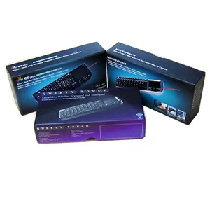 कस्टम मिनी वायरलेस स्मार्ट कीबोर्ड पैकेजिंग उच्च गुणवत्ता वाले हार्ड कार्डबोर्ड उपहार बॉक्स