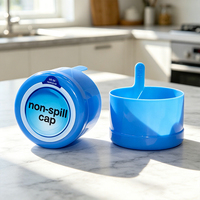 Bouchon de bidon d'eau 55 mm le plus vendu, bouchon intérieur à clipser 5 gallons, anti-effraction, inviolable, PE de qualité alimentaire pour bidon d'eau 20L, OEM usine