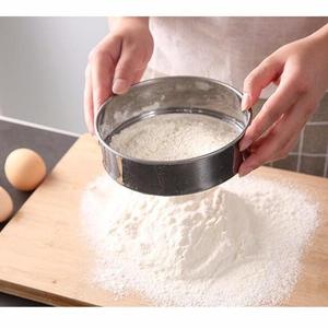 Filtre en acier inoxydable 304 à mailles fines (60 mailles) pour usage domestique, adapté à la pâtisserie et au tamisage ultra-fin du riz. - Product Image 2