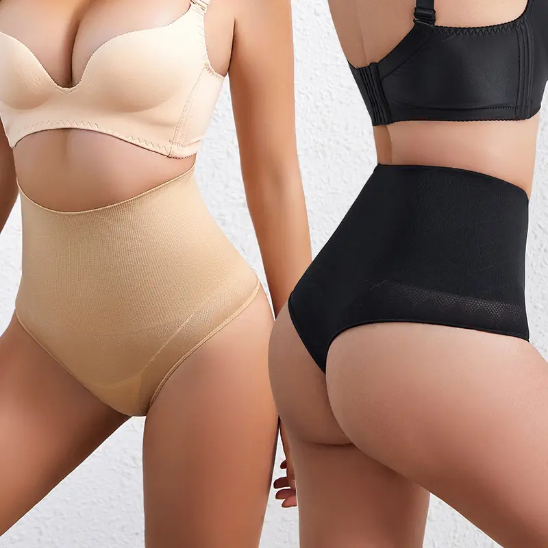 Body Shaper Slimming Shapewear Tummy Control Panties Waist Trainer Panty High Waist Briefs Butt Lifter thong for Women
