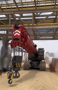 SANY marca 160Ton STB1600T6 grúa sobre orugas totalmente hidráulica usada China alta potencia calidad características Motor caja de cambios motor bomba núcleo - Product Image 2