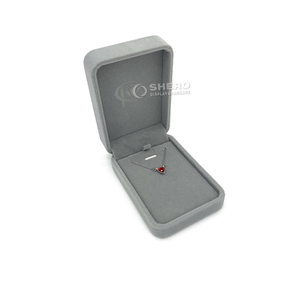 Colección de Cajas de Joyería de Terciopelo Directo de Fábrica con Logotipo Personalizado para Almacenamiento de Diamantes y Perlas para Joyeros con Pedidos al por Mayor - Product Image 3