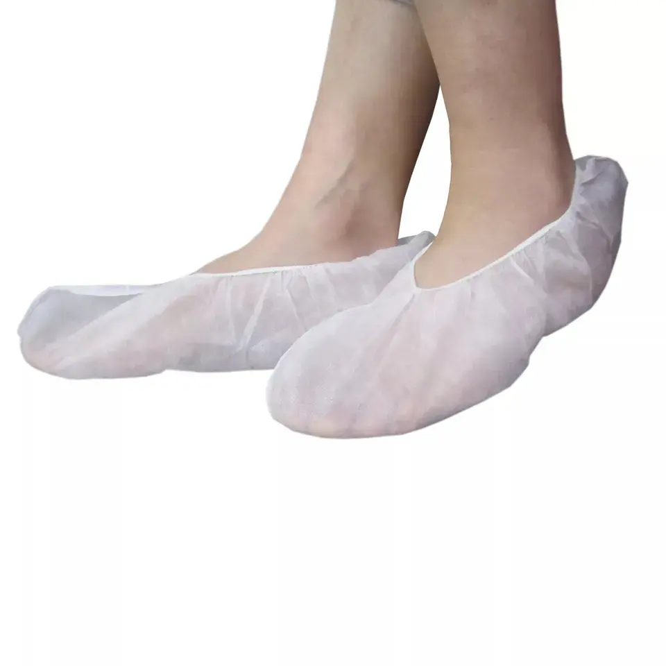 Нетканый полипропиленовый одноразовый чехол для носков безопасный дышащий и мягкий чехол для носков для ежедневной защиты Боулинг