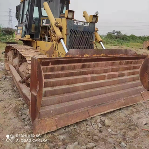 Bulldozer de cadenas CAT D6G de segunda mano, capacidad de nivelación de 10 m, 1 año de garantía, stock nuevo disponible - Product Image 1