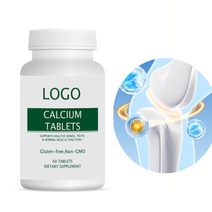 Tabletas de Calcio y Vitamina D3 de Marca Privada OEM ODM para la Salud Ósea y Refuerzo del Sistema Inmunitario - Product Image 1