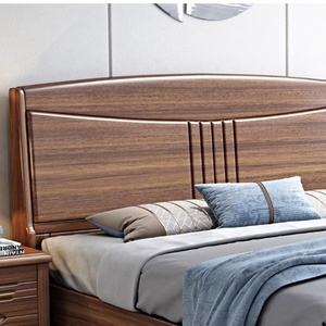 Hot Sale Modern Home Bedroom Furniture Classic Wholesale Solid Wood <b>Double</b> Size <b>Storage</b> <b>Bed</b> Design Wooden <b>Beds</b> With Drawer RJ-80 - Product Image 3