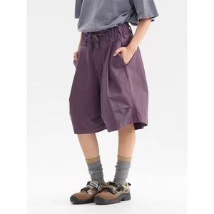 Shorts cargo amples en coton de haute qualité, multi-poches, style décontracté et sportif, bermudas pour hommes - Product Image 2