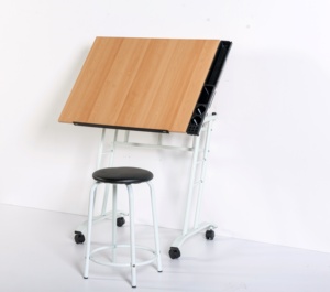 <span class=keywords><strong>Table</strong></span> de dessin d'école en bois en métal de bureau personnalisée directe d'usine dessinant la <span class=keywords><strong>table</strong></span> de dessin en bois - Product Image 1