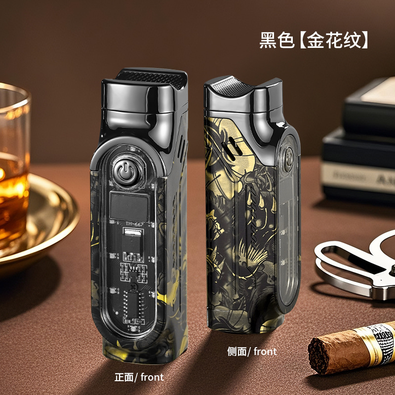 Black [gold pattern]