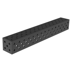 Bloc de connexion 1500x200x200mm SteelExpert GPPH 28mm trous grille diagonale - Product Image 1