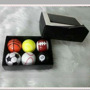 Hersteller liefern Surlyn Gummi Material Golfball Set Custom Print Sonder verkauf Geschenks erie für Fuß<span class=keywords><strong>ball</strong></span> Sport - Product Image 3