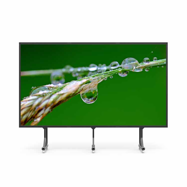 COB P1.25 Indoor LED TV All-in-One Remote Control 2k 4k 81" 108" 135" 162" P1.25 Smart Moving LED TV Screen for Meeting Room