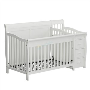 Cuna para Bebé en Oferta, Cuna de Madera para Bebés, Cunas para Niños, Cama Infantil que se Convierte en Cama para Adultos - Product Image 5